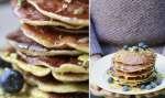 Greek Yogurt, Pistachios and Honey Pancakes (gluten free)