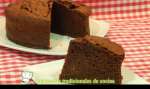 Bizcocho esponjoso de chocolate receta fácil