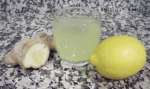 Infusión de jengibre y limón