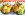 Ensalada aguacate con gambas y salsa de mango casera