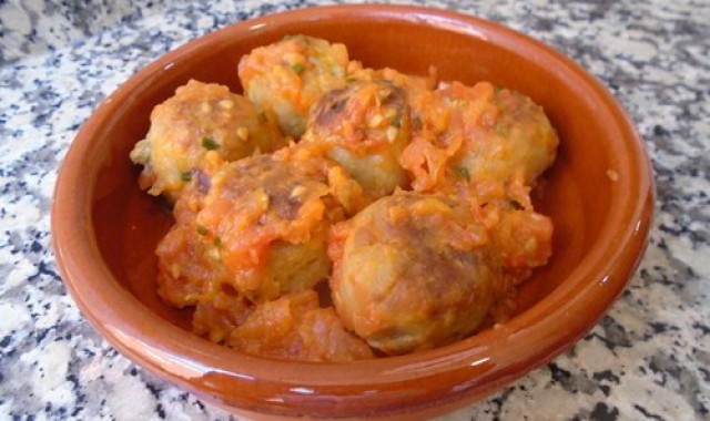 Albóndigas de berenjena