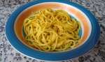 Espaguetis con rawmesan