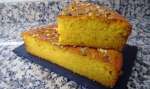 Bizcocho de azafrán y cardamomo