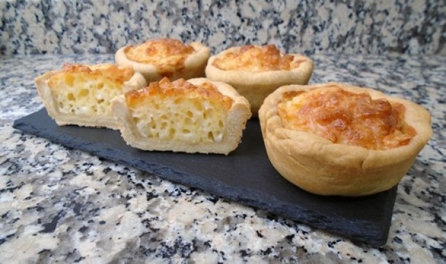 Tartaletas de queso tierno