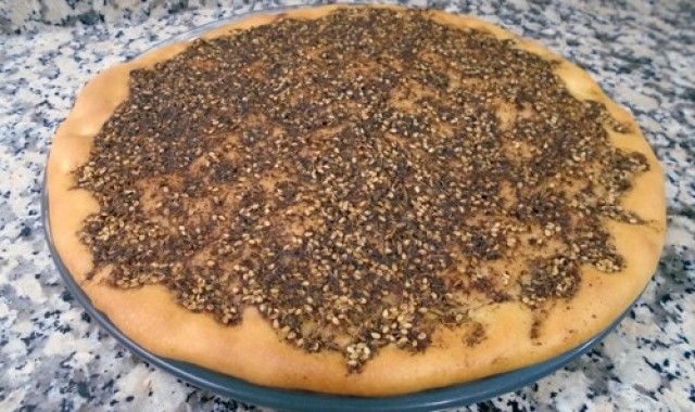 Za´atar manakeesh