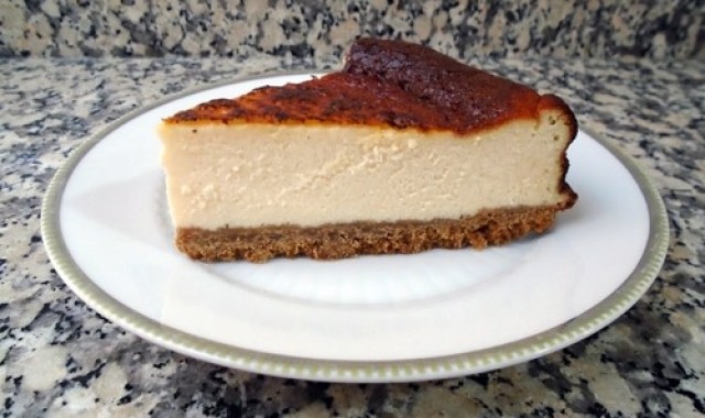 Tarta tres quesos