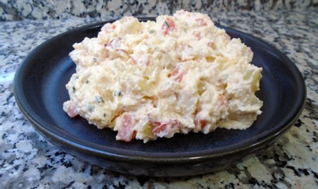 Ensaladilla de langostinos