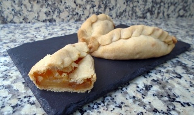 Cocarrois de patata y cebolla