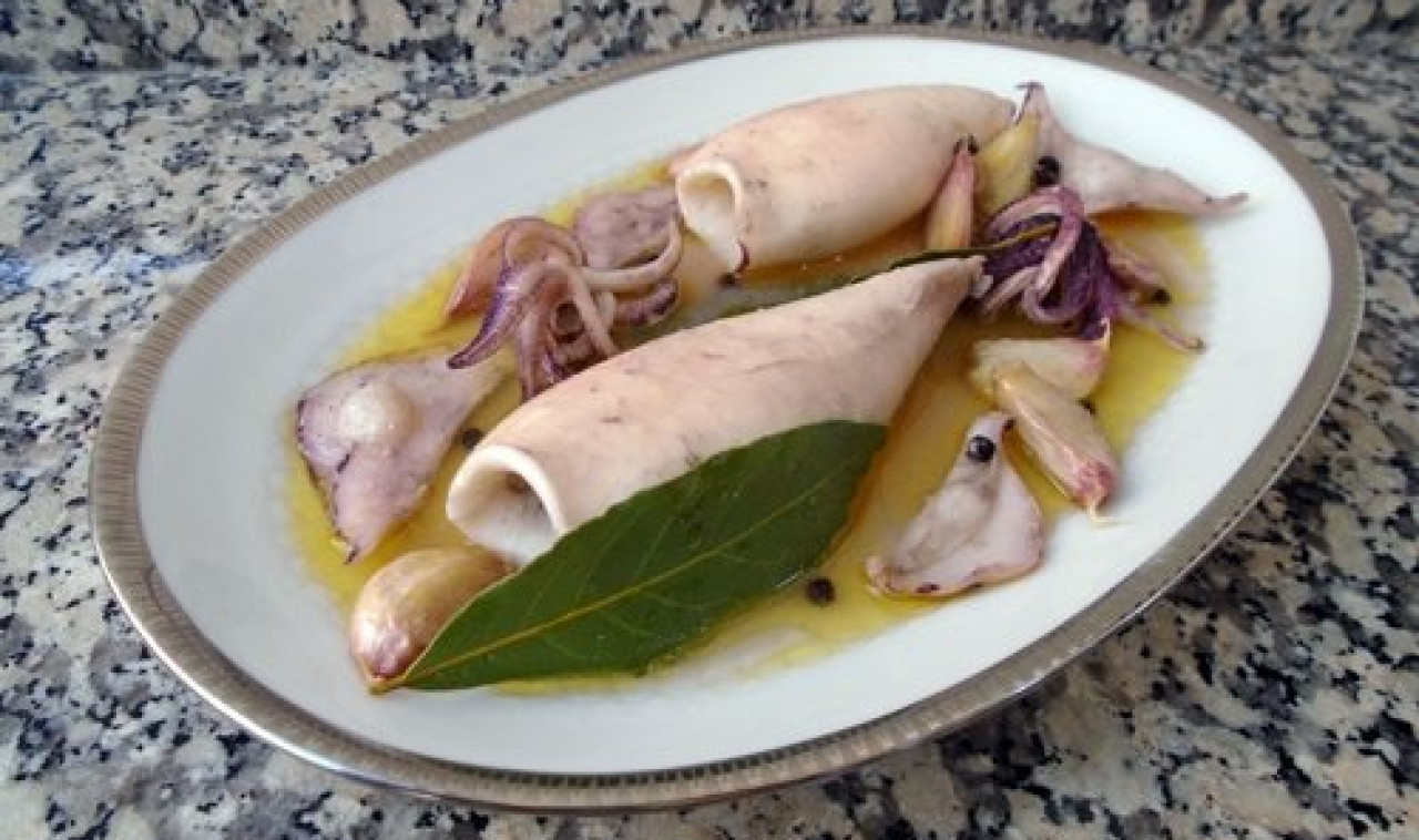 Calamares en aceite